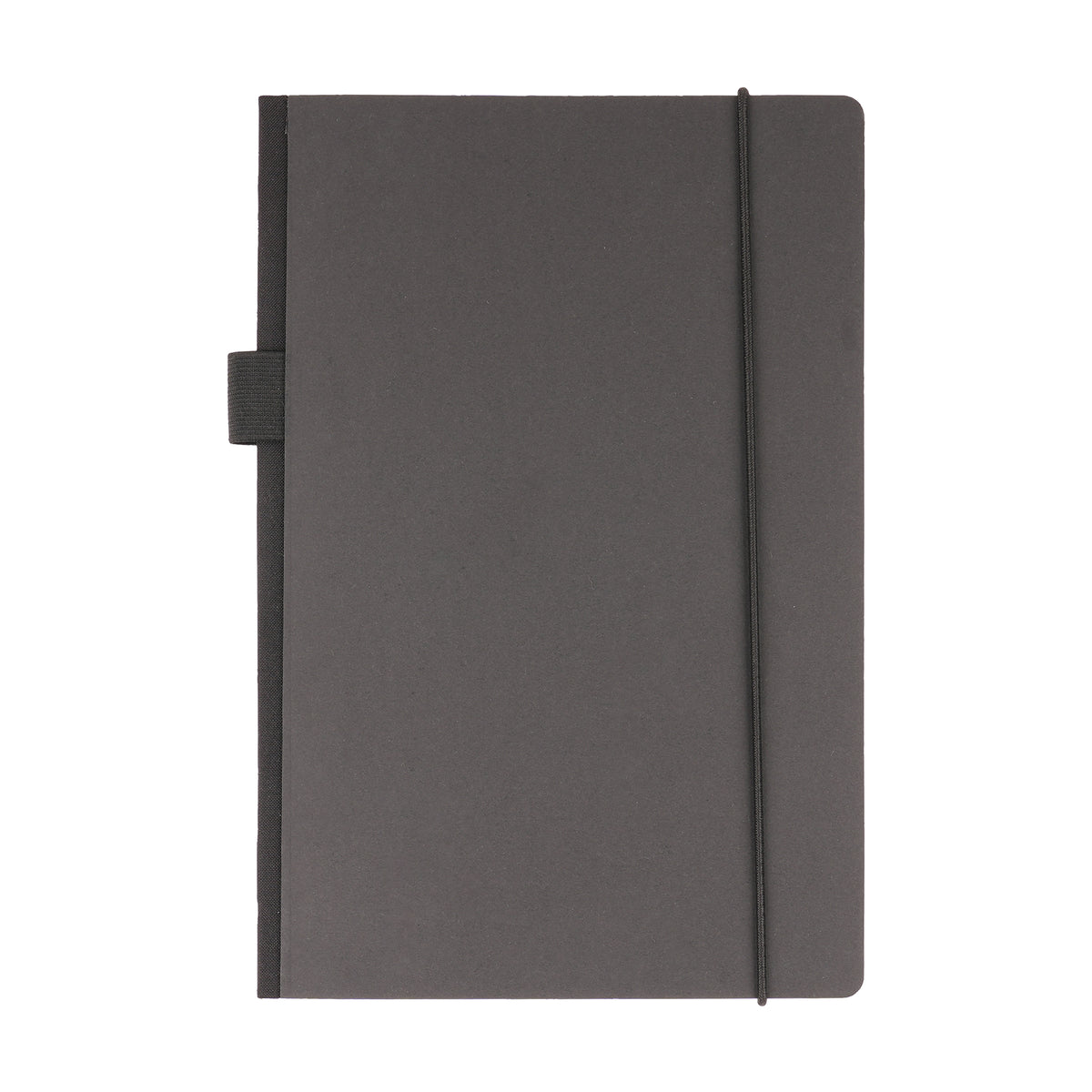 Branded A5 Card Notebook with RPET Spine and Pocket