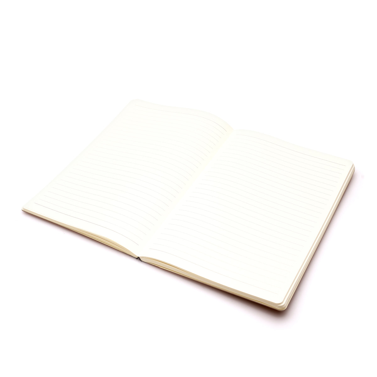 Branded A5 Card Notebook with RPET Spine and Pocket