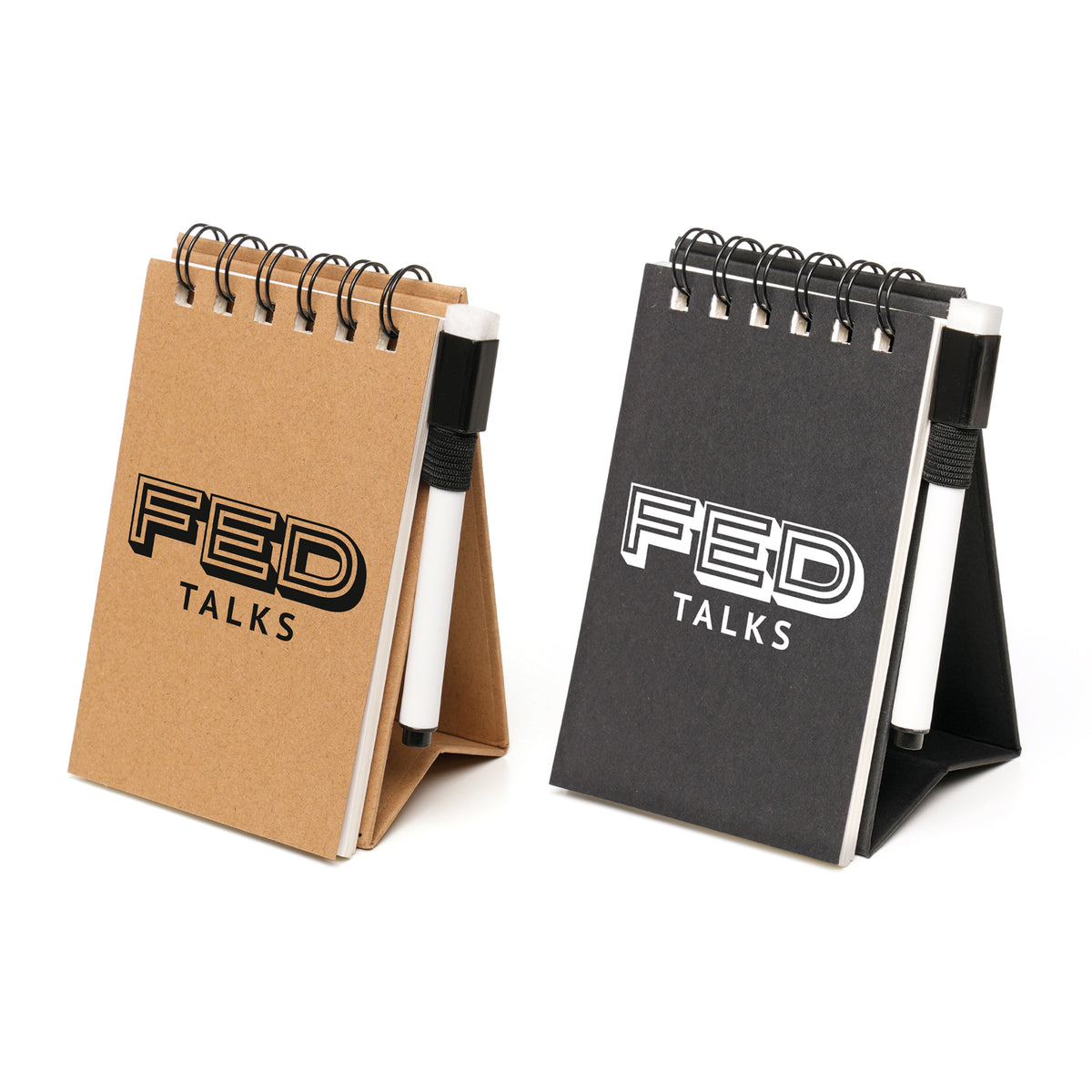 Branded Spiral Whiteboard Notepad with Marker