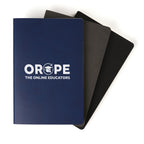 Branded A5 Soft Touch PU Notebook with Recycled Paper