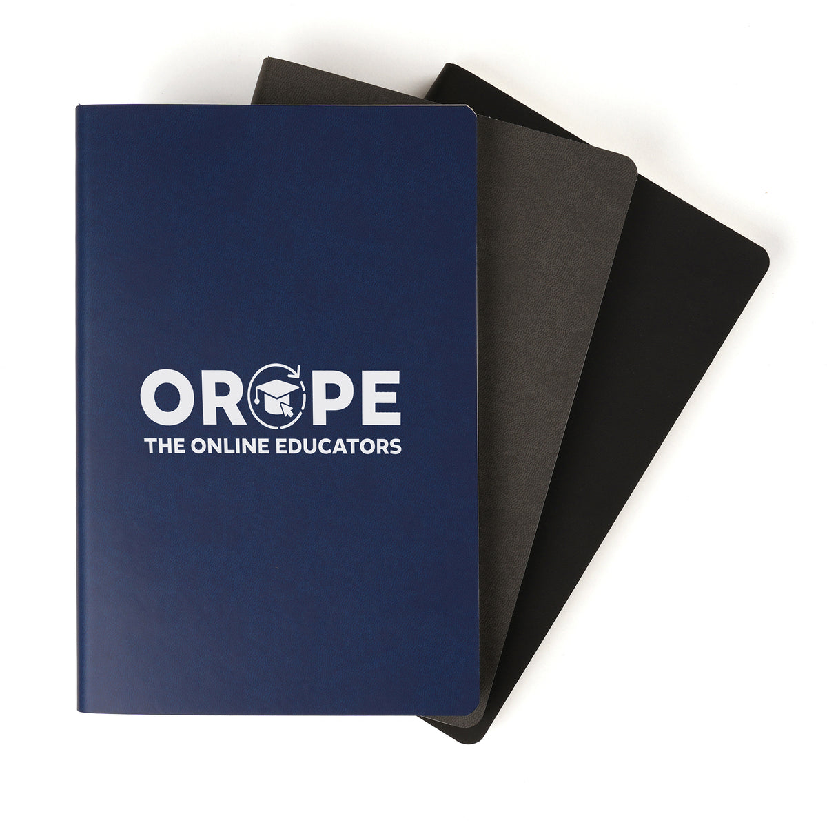 Branded A5 Soft Touch PU Notebook with Recycled Paper