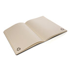 Branded A5 Soft Touch PU Notebook with Recycled Paper