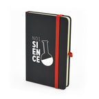Branded A6 Black PU Notebook and Matching Pen Set in Red