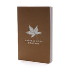 Branded A5 Washed Kraft Recycled Notebook in Natural