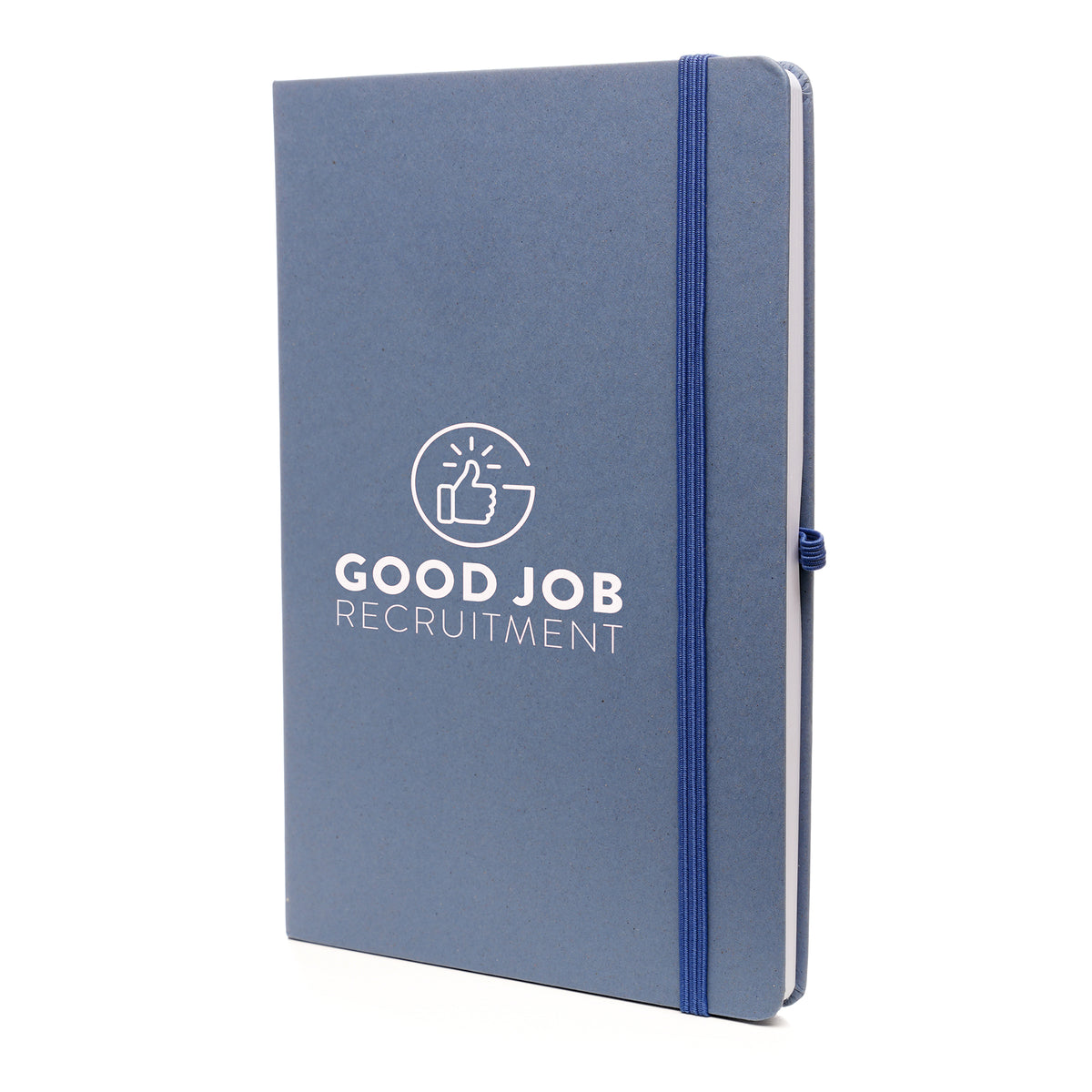 Branded A5 Fruit Paper Cover Notebook in Blue