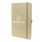 Branded A5 Fruit Paper Cover Notebook in Green