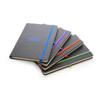 Branded A5 Recycled PU Notebook with Colour-Reveal Engraving
