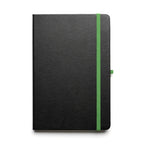 Branded A5 Recycled PU Notebook with Colour-Reveal Engraving