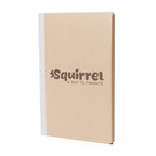 Branded A5 Recycled Sugarcane Notebook in White