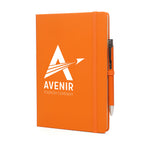 Branded A5 Recycled Notebook and Matching Pen Set