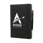 Branded A5 Recycled Notebook and Matching Pen Set