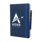 Branded A5 Recycled Notebook and Matching Pen Set