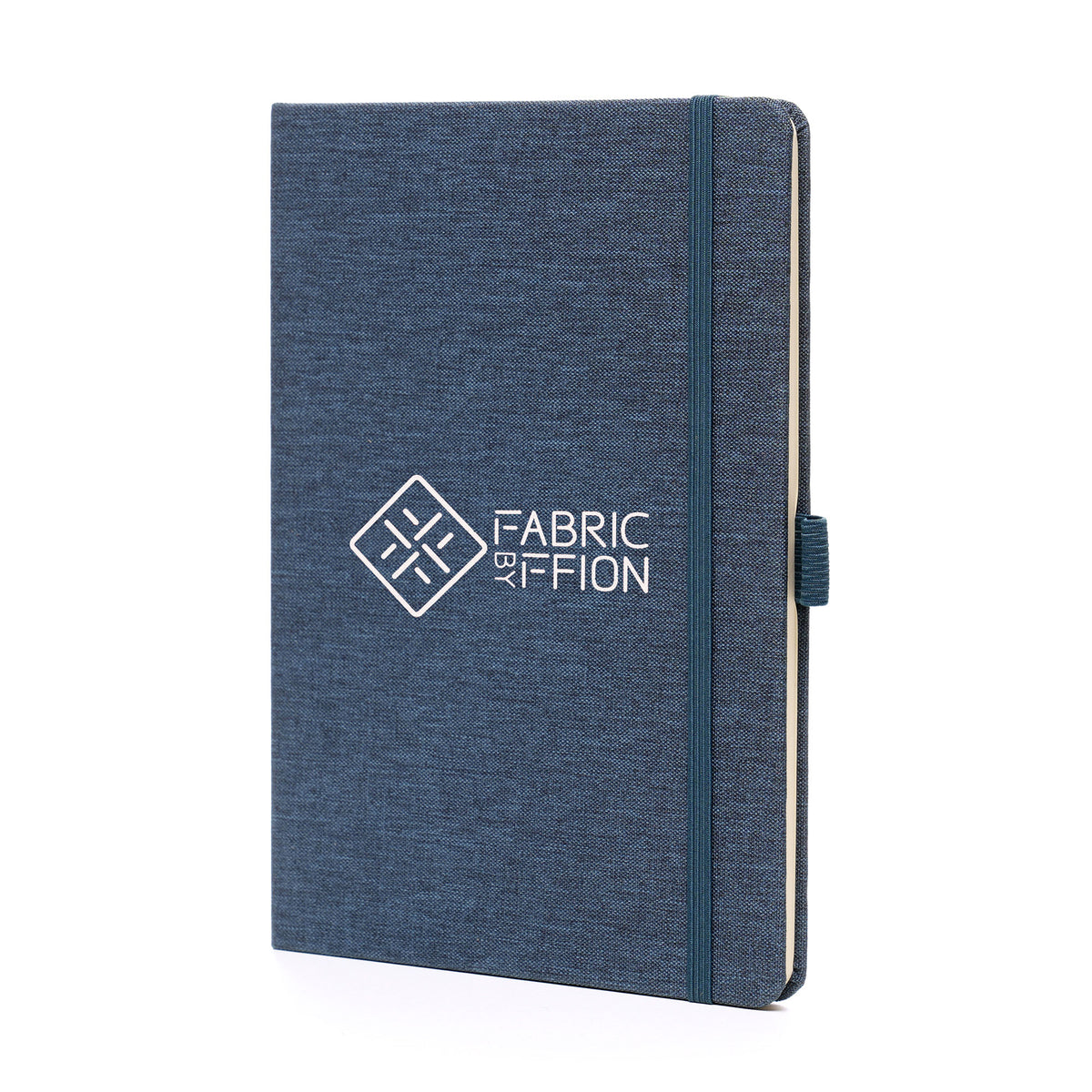 Branded A5 RPET Notebook with Recycled Paper in Blue