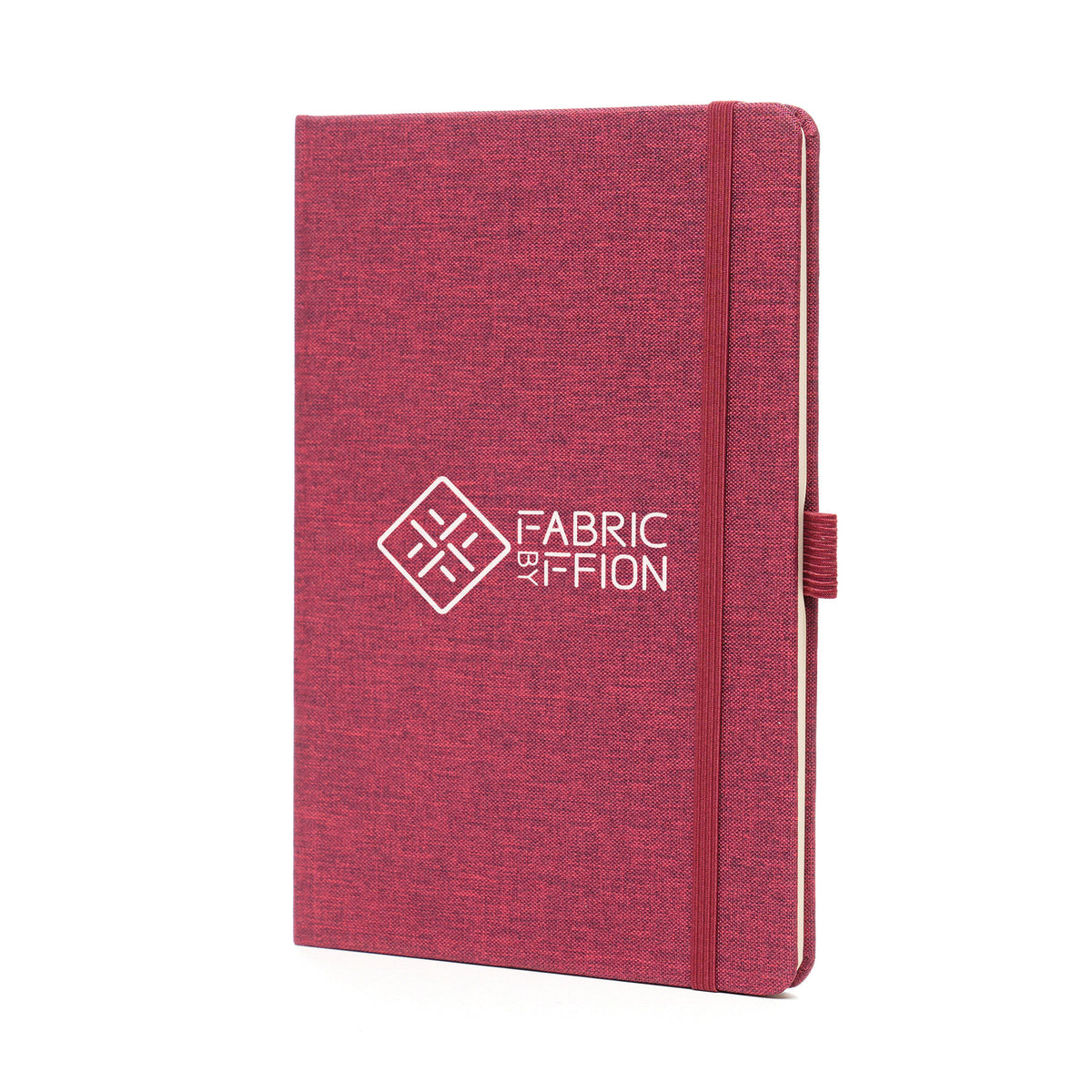 Branded A5 RPET Notebook with Recycled Paper in Red