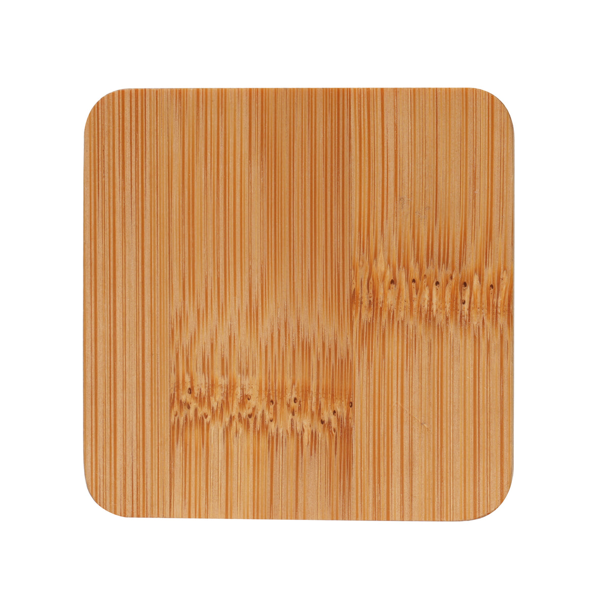 Branded Soy Wax Glass Candle with Bamboo Lid