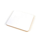 Branded Square Cork-Backed Glossy Coaster