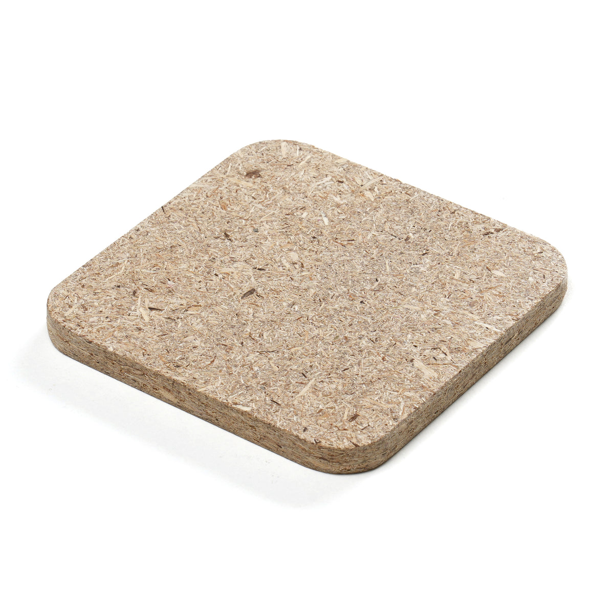 Branded Natural Textured Agricultural Waste Coaster