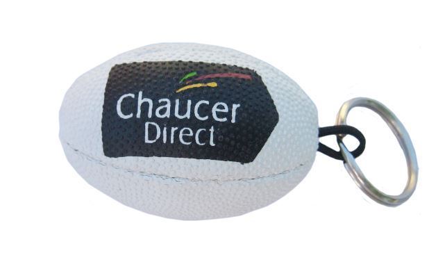 Rugby Ball Keyring