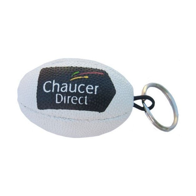 Branded Rugby Ball Keyring