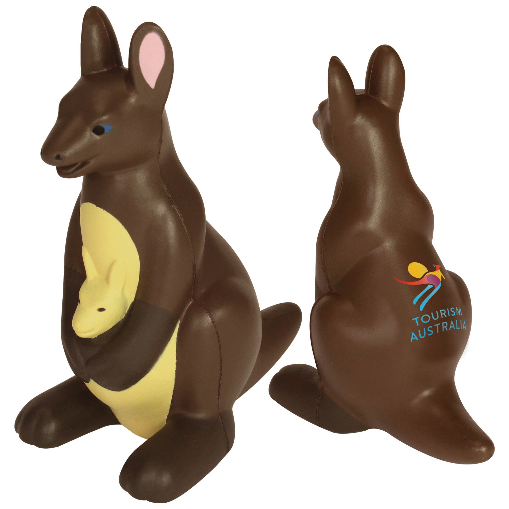 Branded Kangaroo Stress Toy