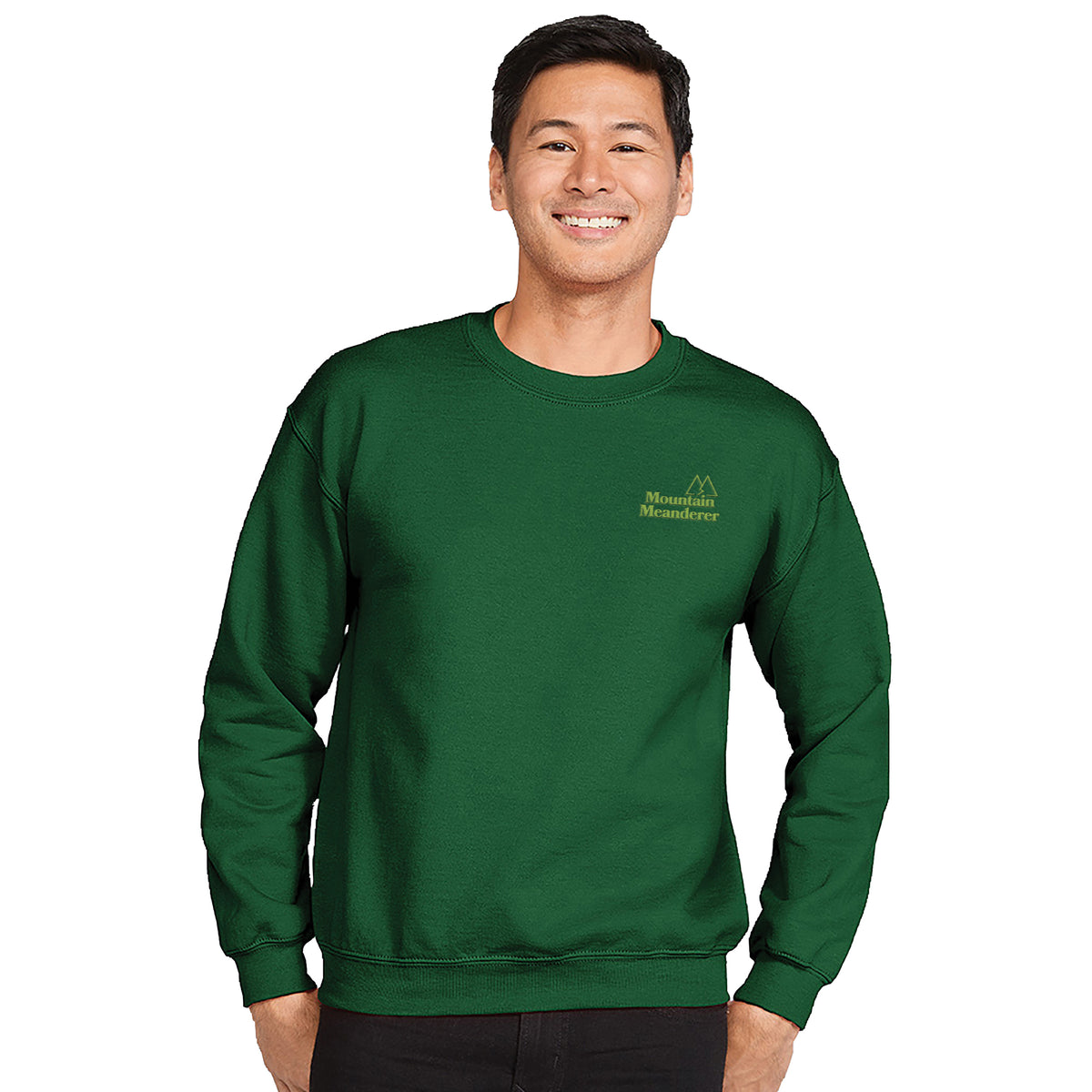 Branded Heavy Blend Crew Neck Sweatshirt
