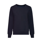 Branded Women's Classic Cotton Sweatshirt in New French Navy