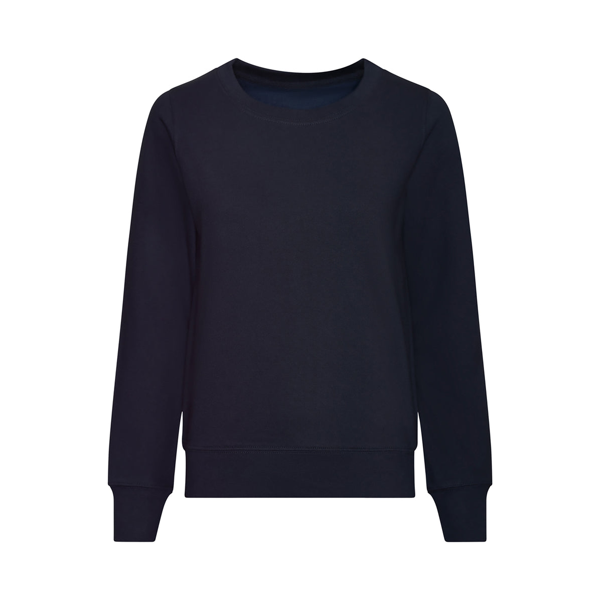 Branded Women's Classic Cotton Sweatshirt in New French Navy