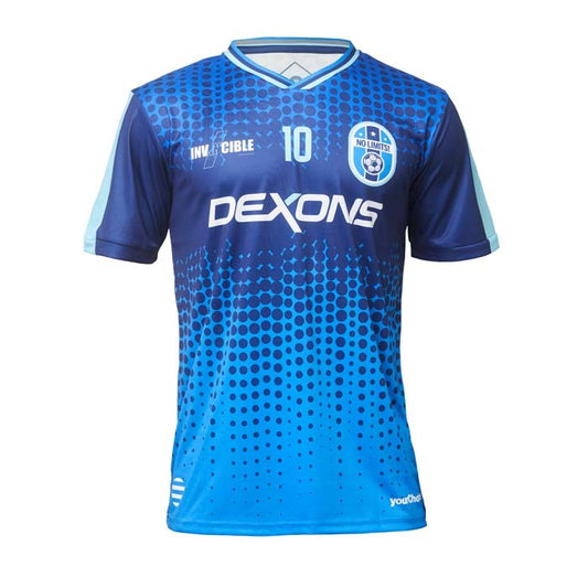 Custom Football Kits Overlapped V-Neck