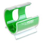 Branded Desk Phone Stand with Coloured Inner and Translucent Case in Green