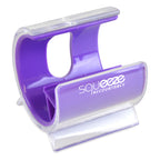 Branded Desk Phone Stand with Coloured Inner and Translucent Case in Purple