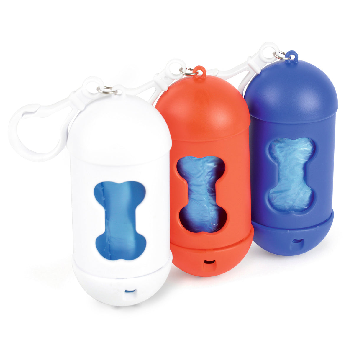 Branded Dog Waste Bag Dispenser with Hook