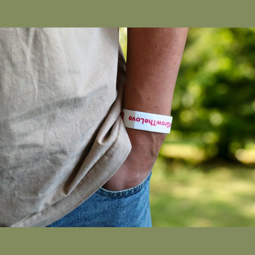 Branded Seed Paper Wristbands