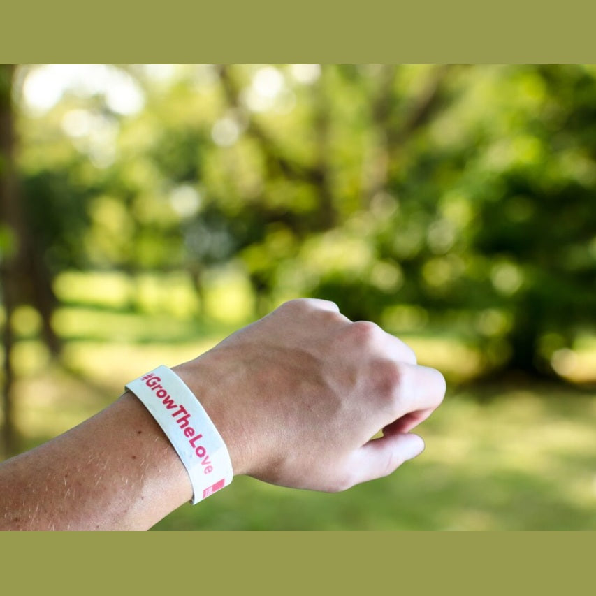 Branded Seed Paper Wristbands