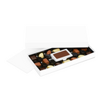 Branded truffle and bar selection box, front view