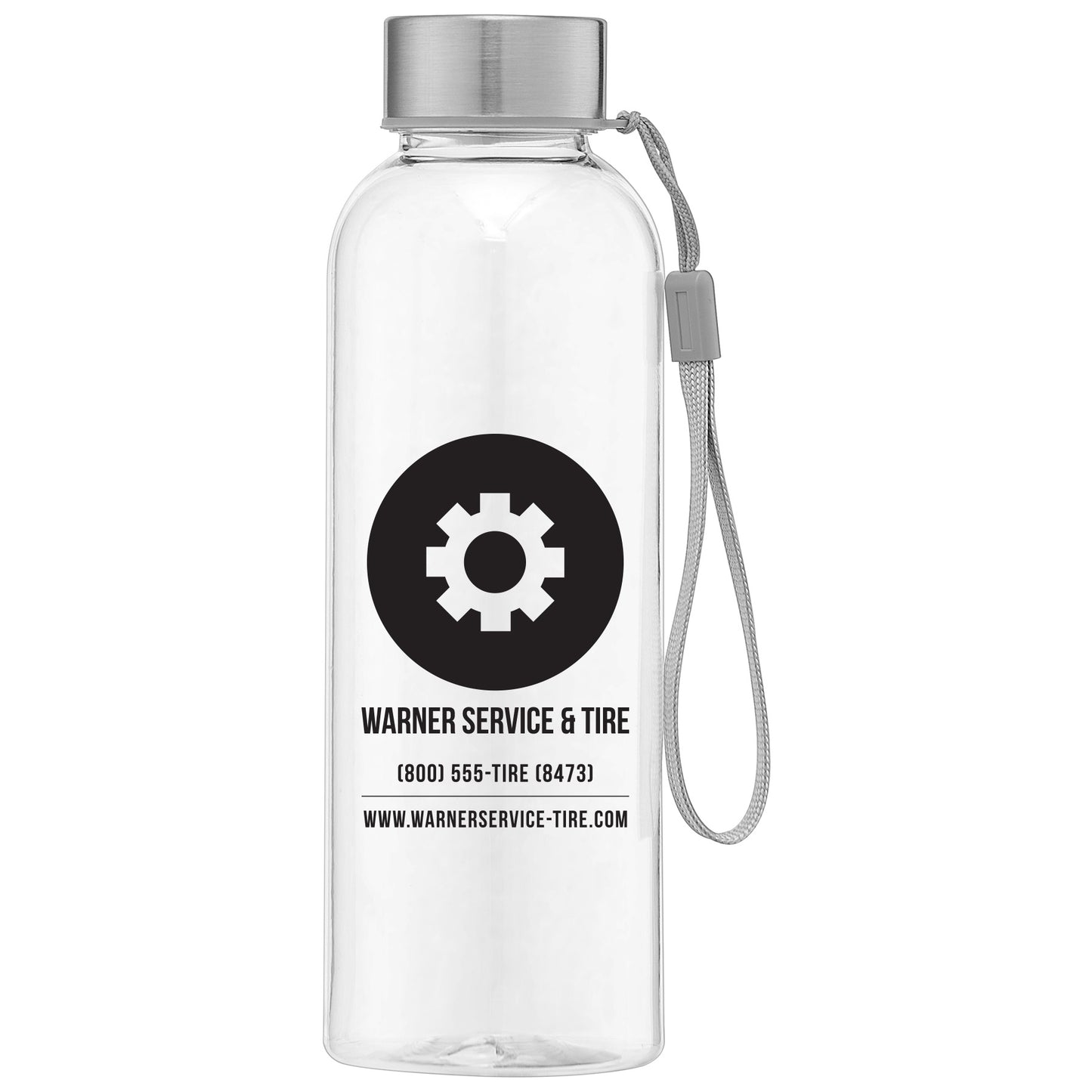 RPET Water Bottle with Wrist Strap
