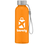 Branded Coloured Transparent Water Bottle