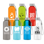 Branded Coloured Transparent Water Bottle