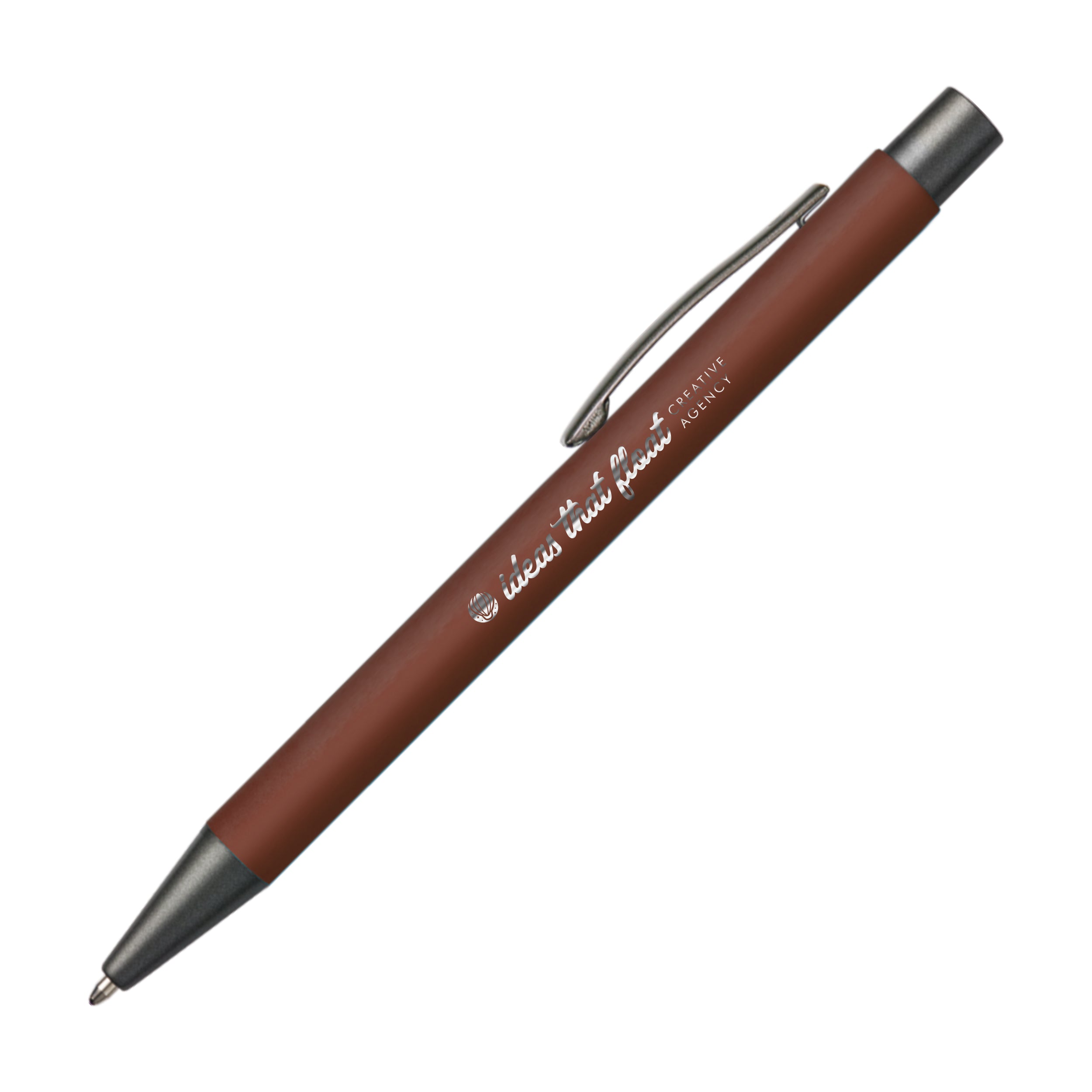 Branded Soft Touch Metal Pen