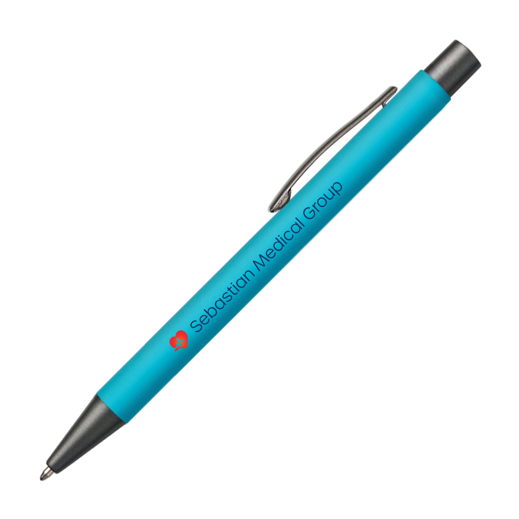 Branded Soft Touch Metal Pen
