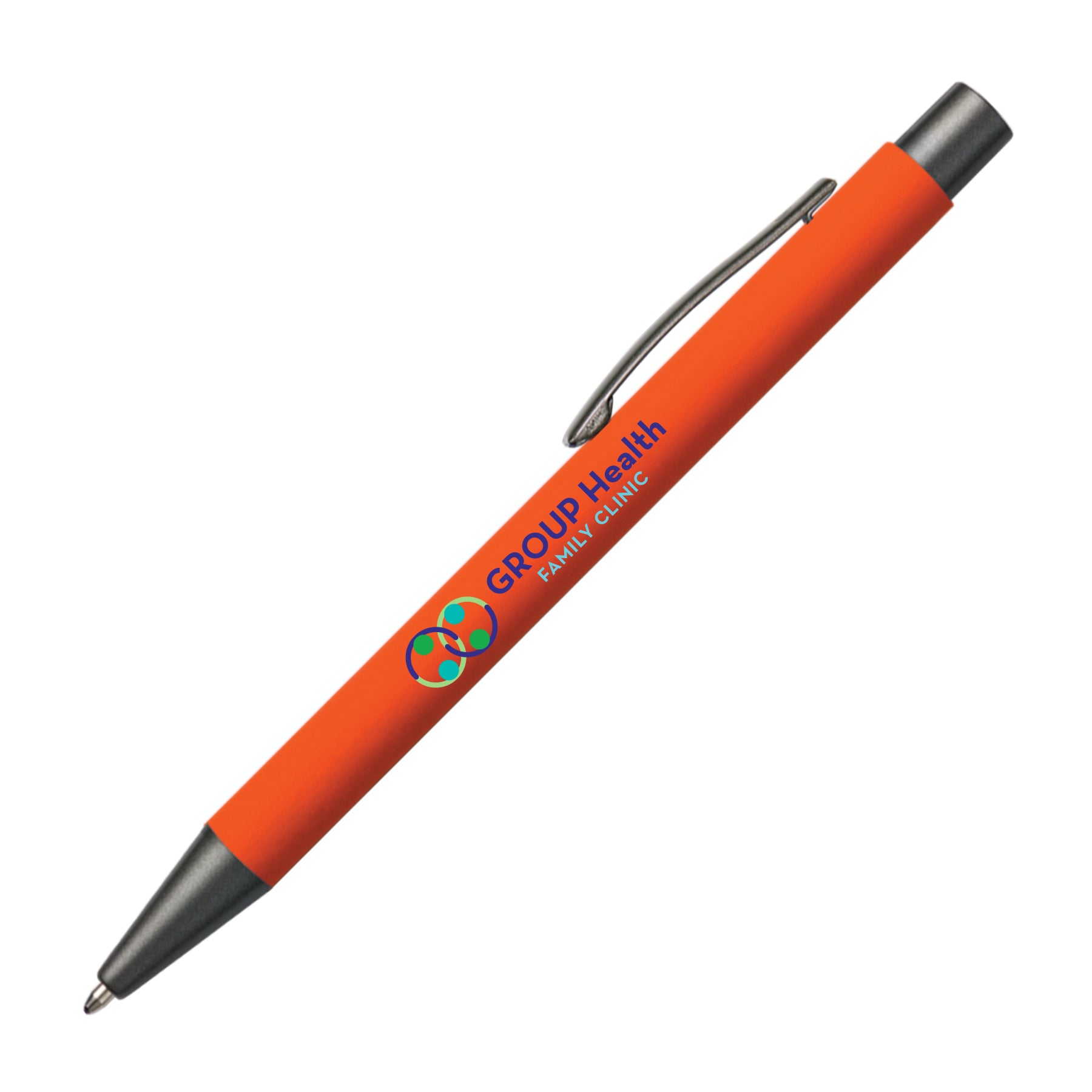 Branded Soft Touch Metal Pen