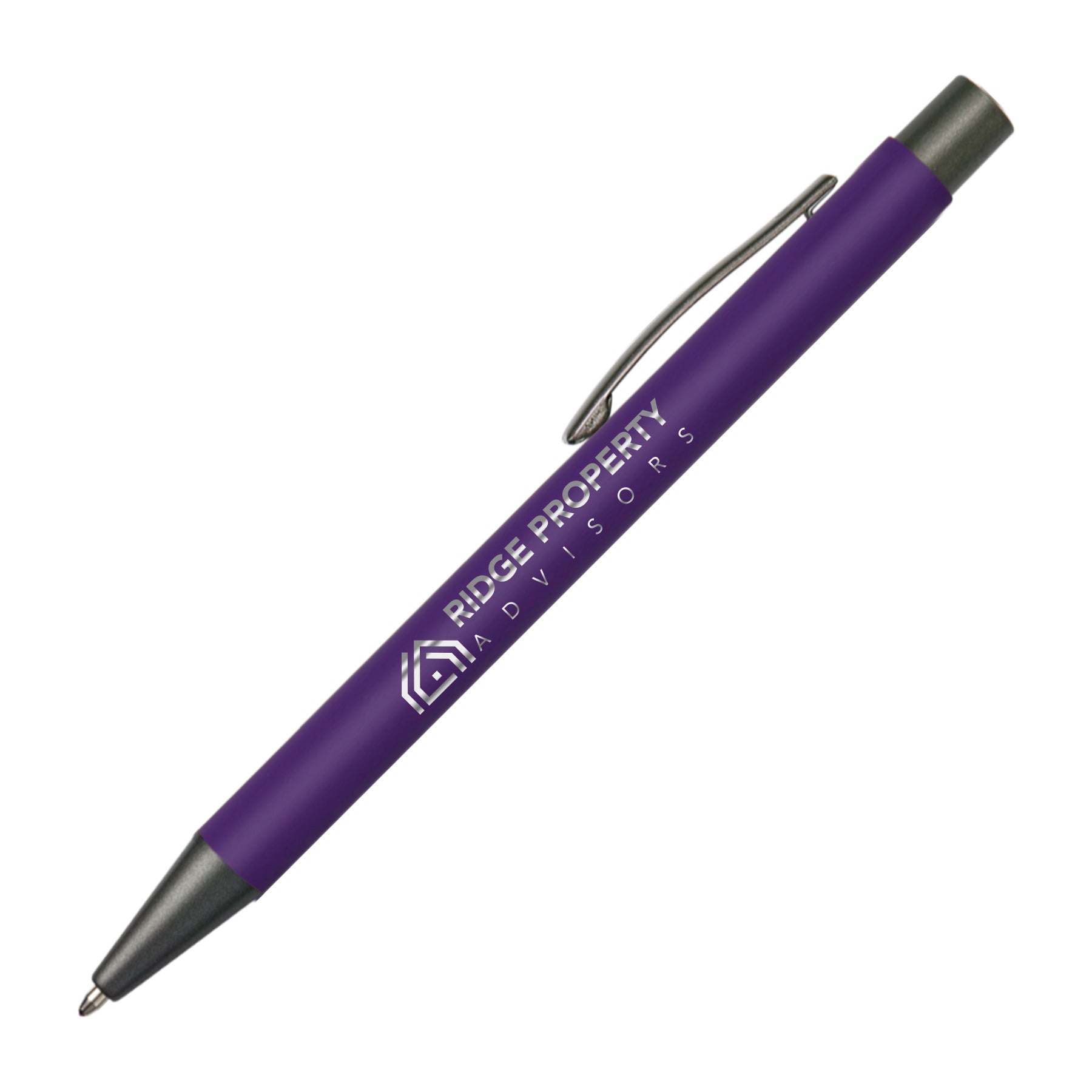 Branded Soft Touch Metal Pen