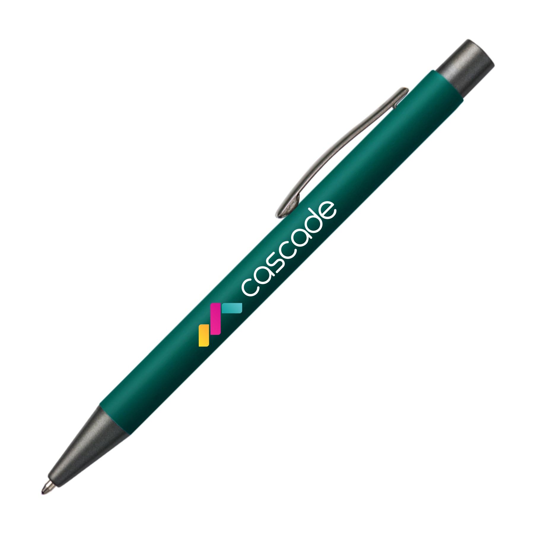 Branded Soft Touch Metal Pen
