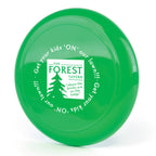 Branded Plastic Frisbee Flying Disc in Green