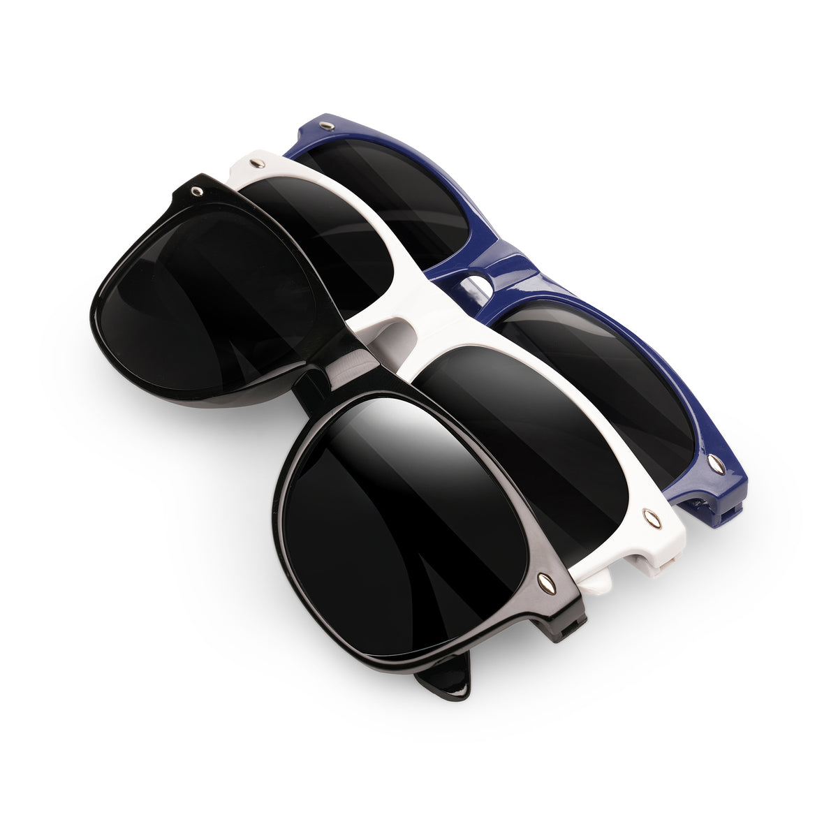 Branded Recycled ABS Plastic Sunglasses