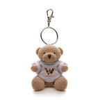 Branded Teddy Bear Keyring
