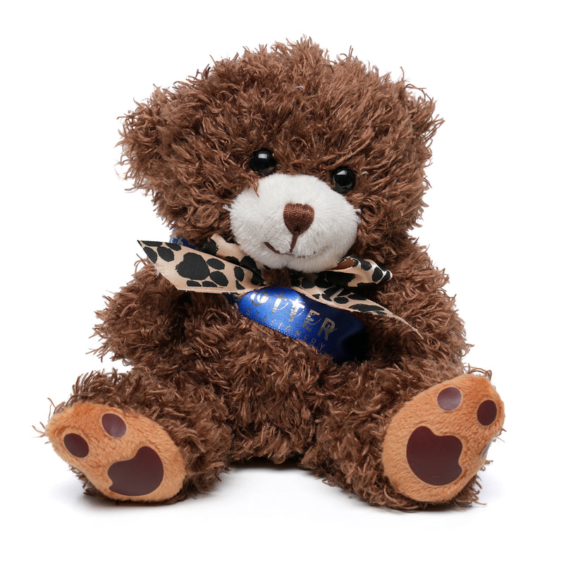 Branded Small Paw Print Teddy Bear