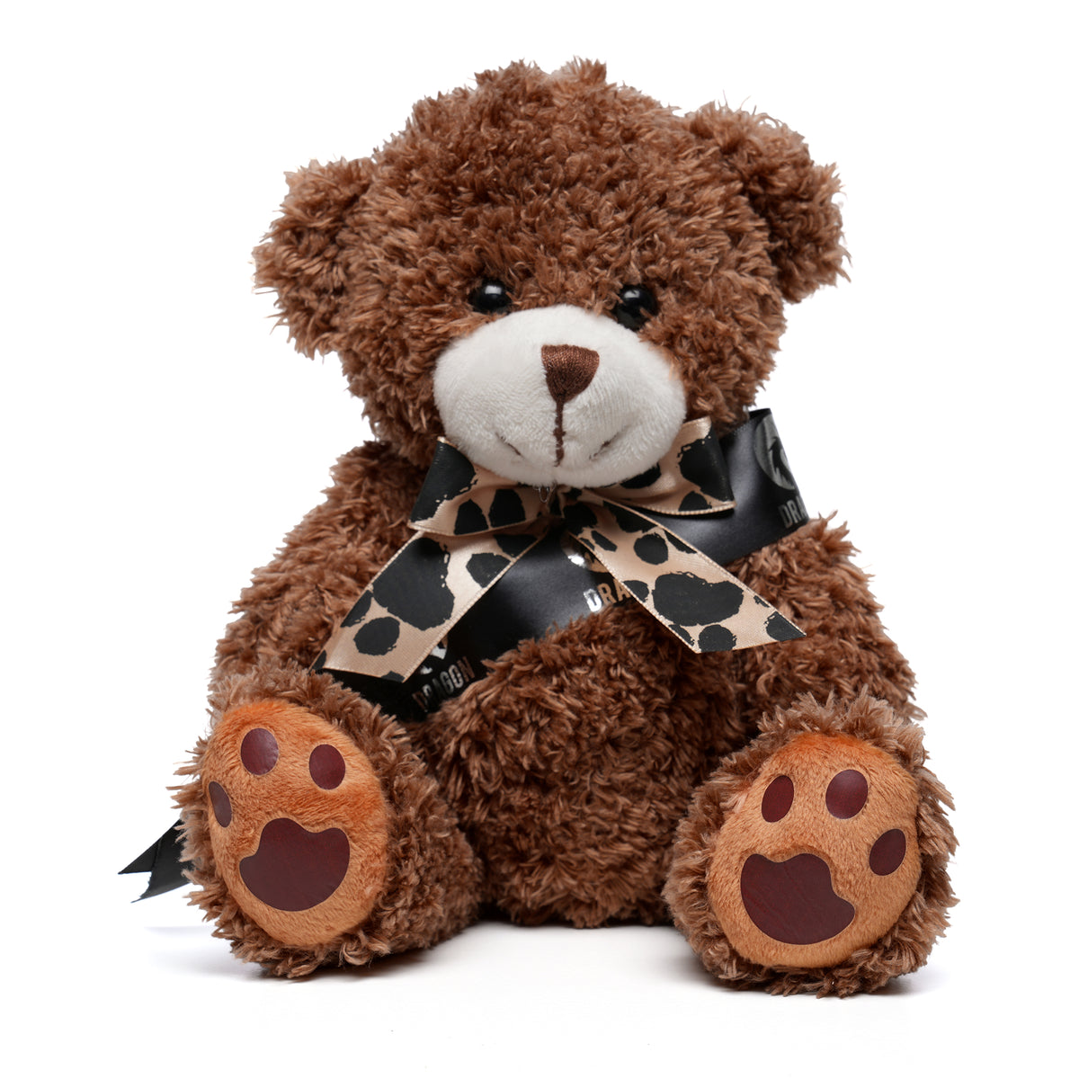 Branded Medium Paw Print Teddy Bear