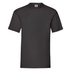 Branded Men's Classic Fit Cotton T-Shirt in Black