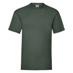Branded Men's Classic Fit Cotton T-Shirt in Bottle Green