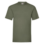 Branded Men's Classic Fit Cotton T-Shirt in Classic Olive